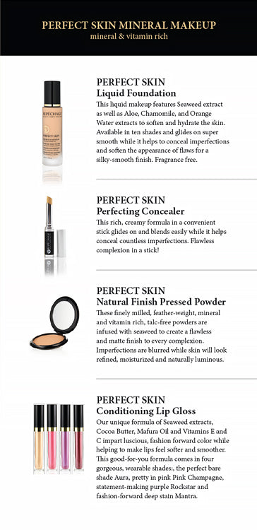 Perfect Skin Makeup Retail Collection Card (Pack of 5)